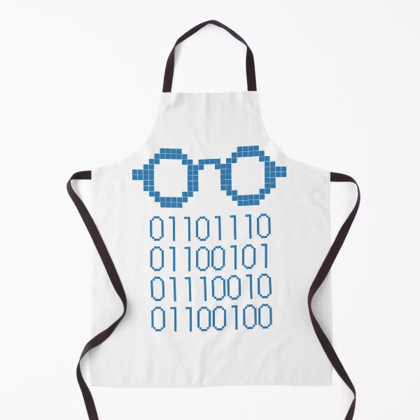 Item preview, Binary Code Nerd Glasses designed and sold by doodlingjay.