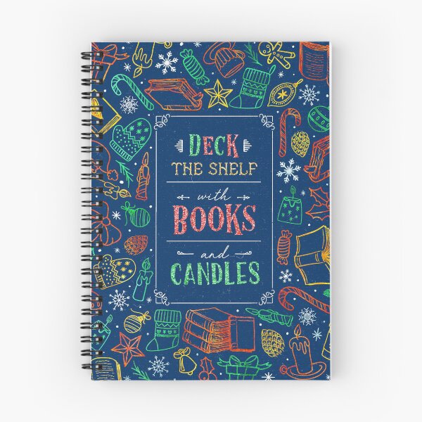 Item preview, Deck the Shelf designed and sold by Stella Bookish Art.
