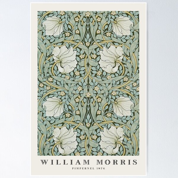 Aperçu de l'œuvre William Morris Mouron par Zouzounio Art créée et vendue par zouzounioart.