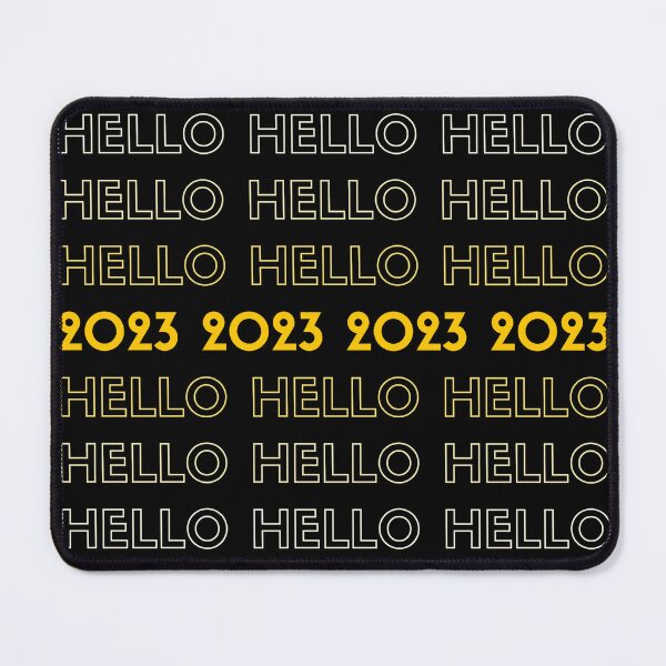 Item preview, HELLO 2023 - HAPPY NEW YEAR - WELCOME 2023 designed and sold by WBP Mart.