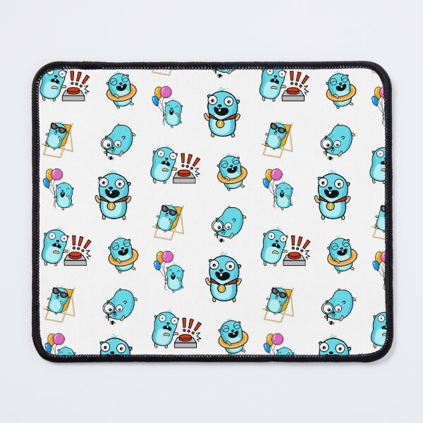 Item preview, golang gopher sticker pack designed and sold by leesander.