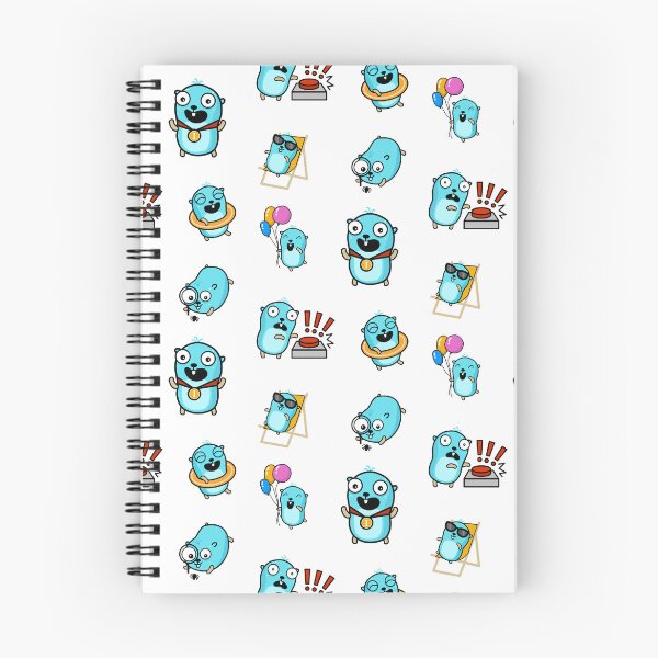 Item preview, golang gopher sticker pack designed and sold by leesander.