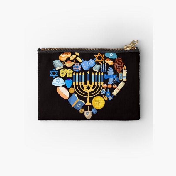 Item preview, Hanukkah In Heart Fun Hanukkah Menorah Jewish designed and sold by Buyeseoshop.
