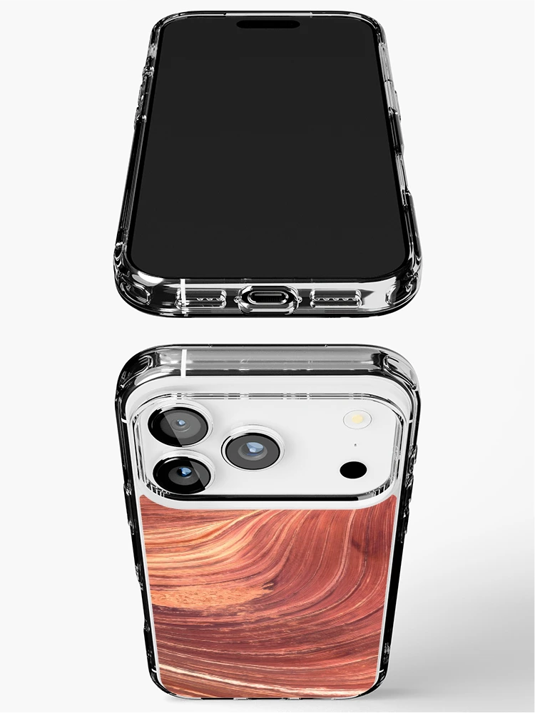 Thumbnail 3 of 5, iPhone Case, The Wave designed and sold by The Studio Red.