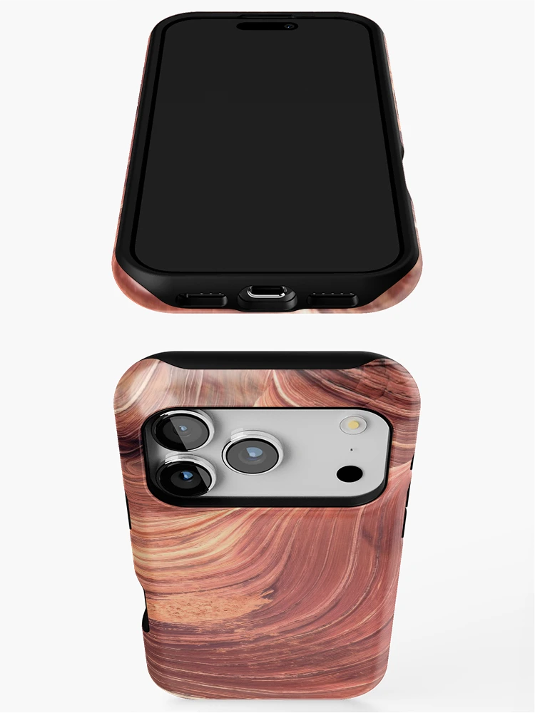 Thumbnail 3 of 4, iPhone Case, The Wave designed and sold by The Studio Red.