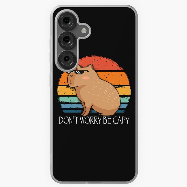 Item preview, Capybara Dont Worry Be Capy Funny Rodent designed and sold by Get A Wear  Shop.