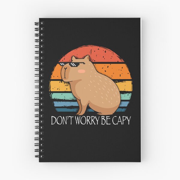 Item preview, Capybara Dont Worry Be Capy Funny Rodent designed and sold by Get A Wear  Shop.