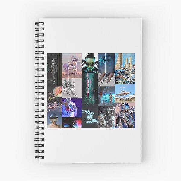 Item preview, futuristic aesthetic collage designed and sold by morgananjos.