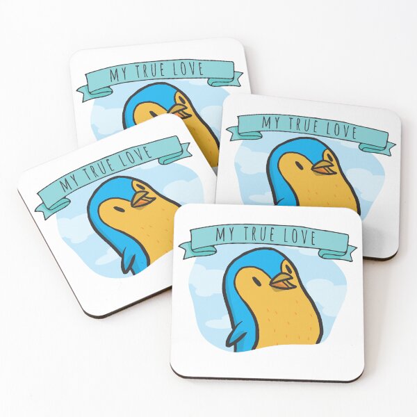 Item preview, My True Love - Blue Yellow Birdy- Pets P20 designed and sold by AJATheWholeGang.