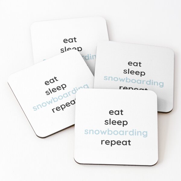 Item preview, Eat Sleep Snowboarding Repeat designed and sold by MoaaStore.