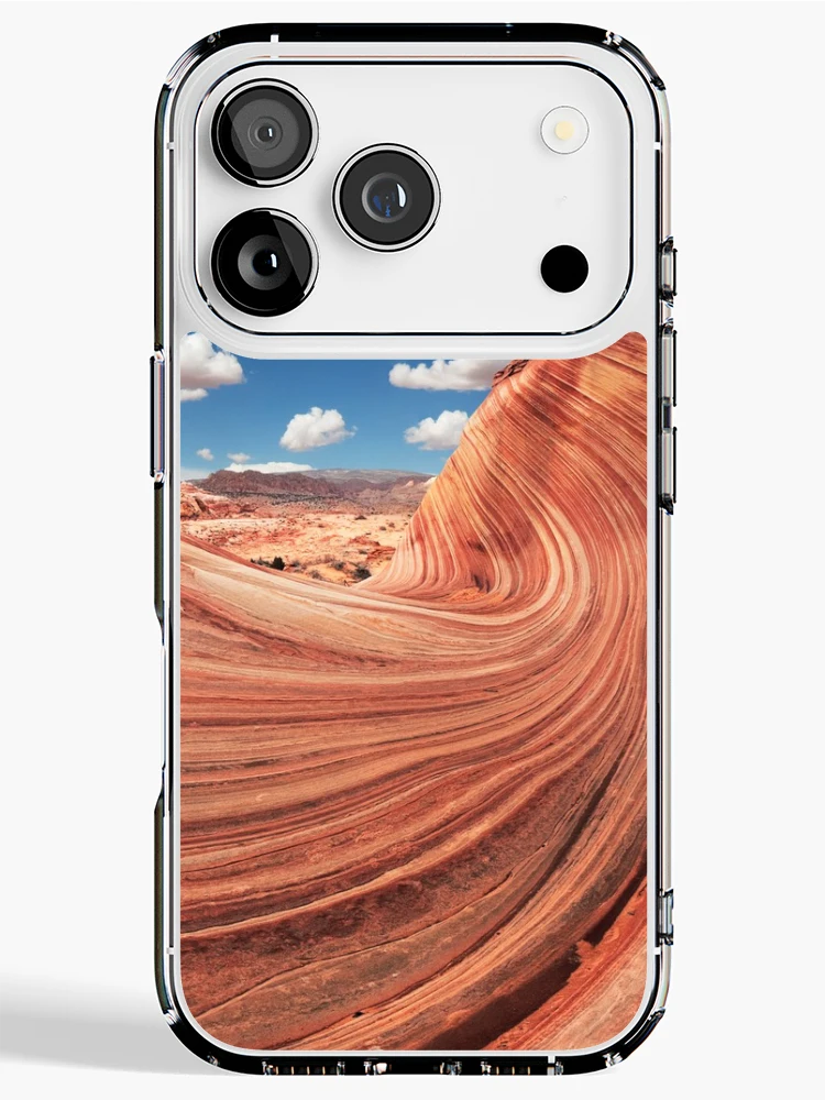 Thumbnail 1 of 5, iPhone Case, The Wave designed and sold by The Studio Red.