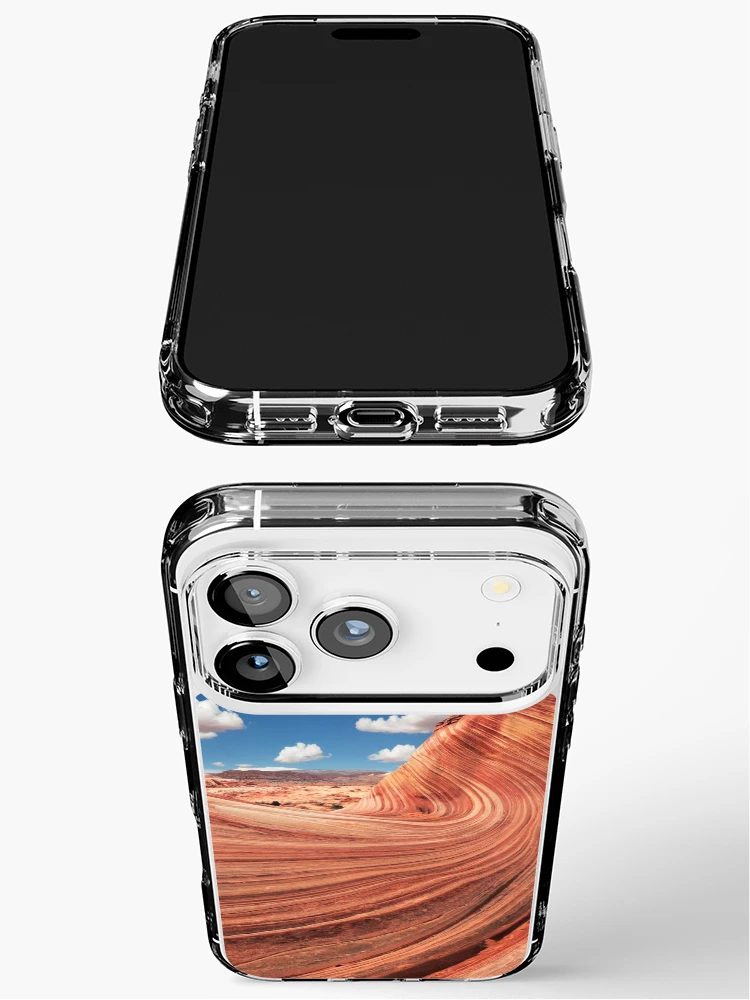 Thumbnail 3 of 5, iPhone Case, The Wave designed and sold by The Studio Red.