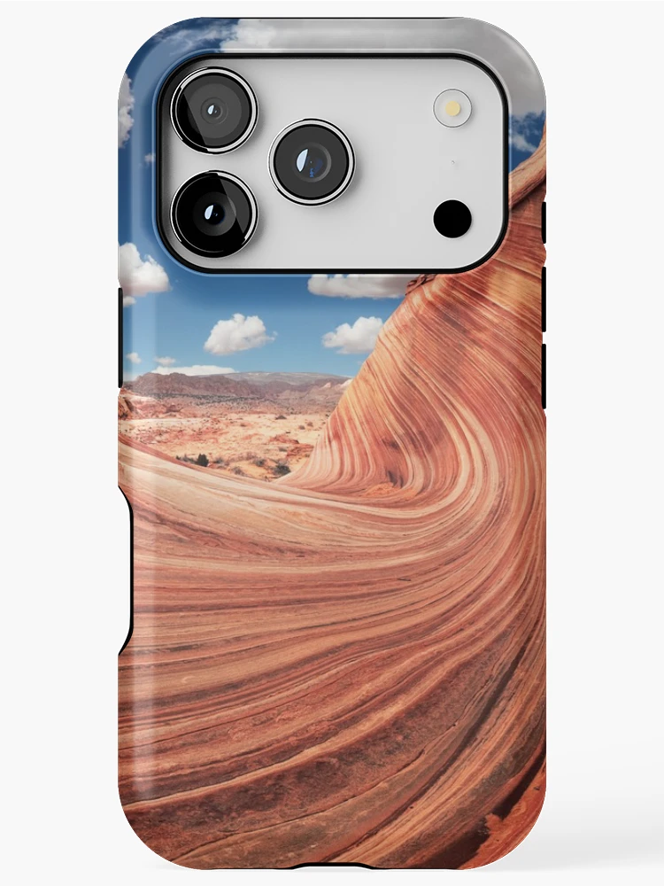 Thumbnail 1 of 4, iPhone Case, The Wave designed and sold by The Studio Red.