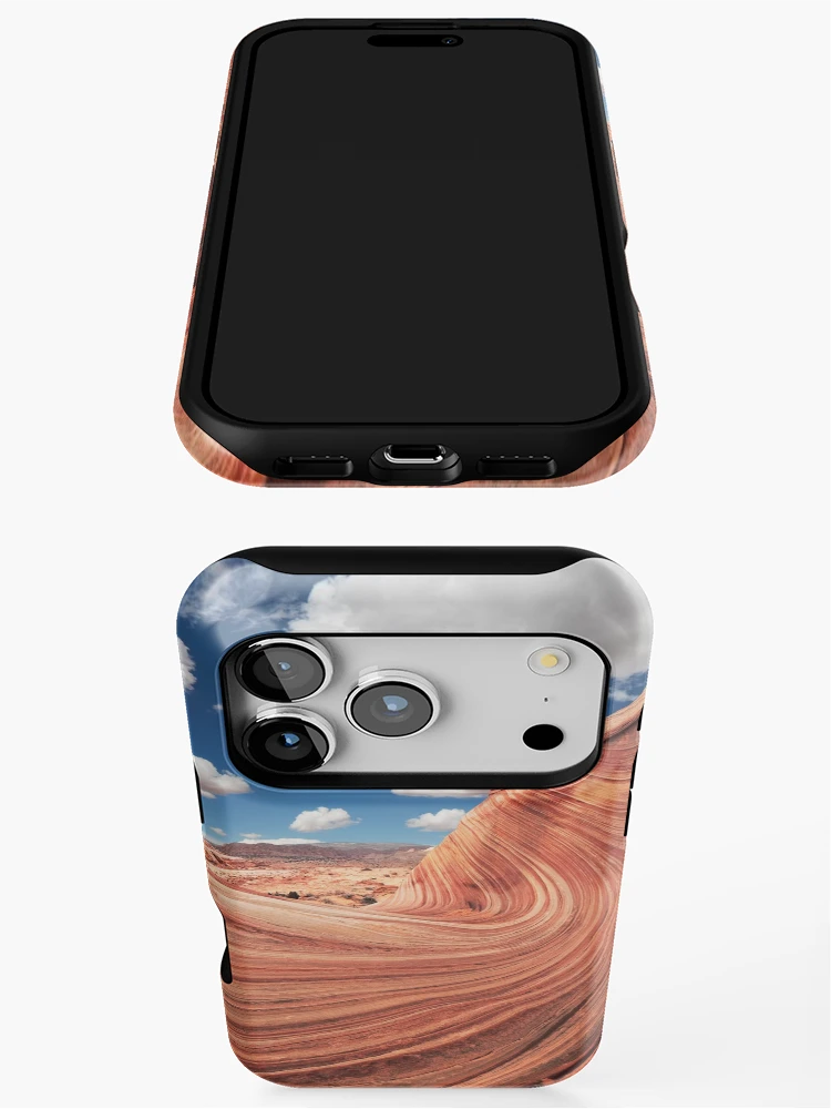 Thumbnail 3 of 4, iPhone Case, The Wave designed and sold by The Studio Red.
