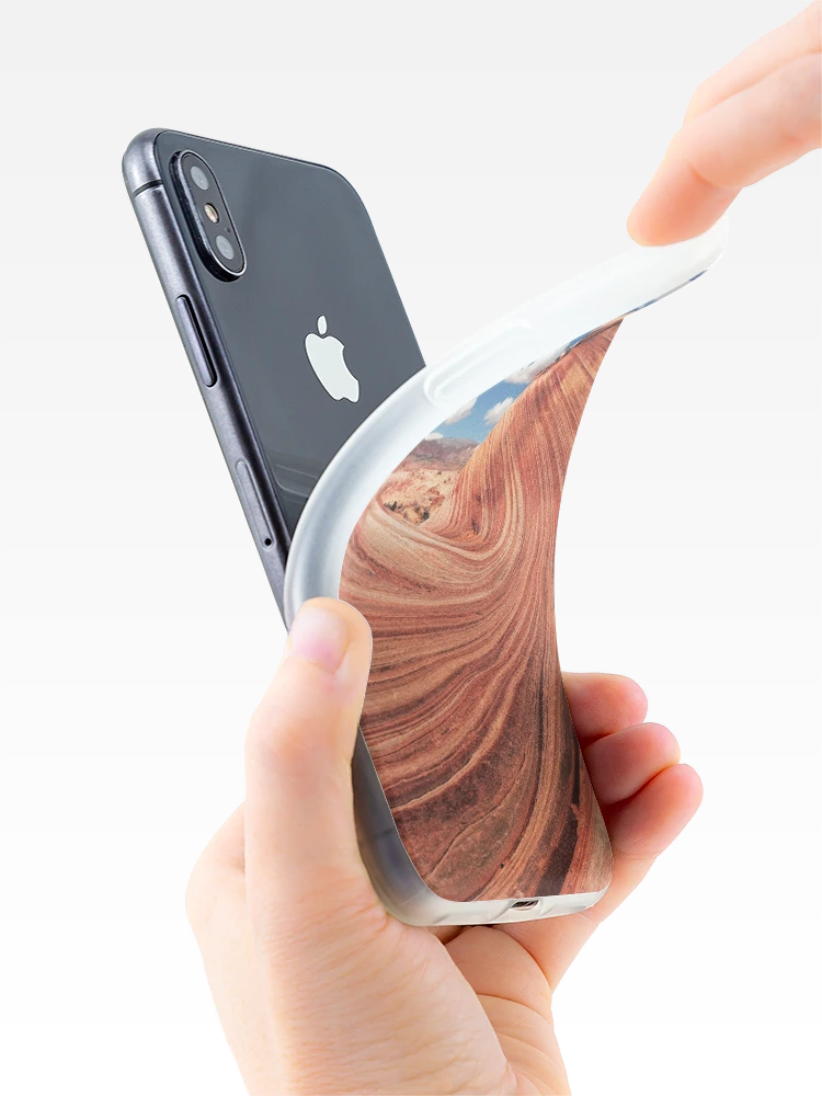 Thumbnail 4 of 5, iPhone Case, The Wave designed and sold by The Studio Red.