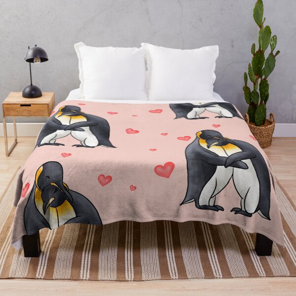 Item preview, Valentine's Day Emperor Penguins In Love designed and sold by sweetbelle.