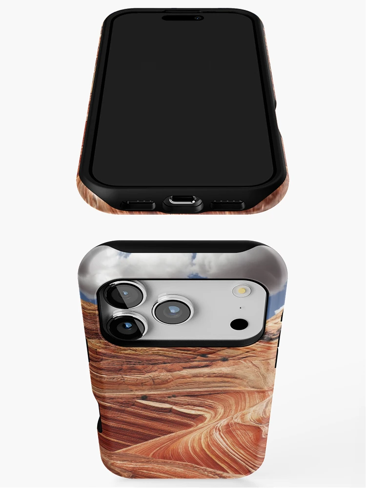 Thumbnail 3 of 4, iPhone Case, The Wave designed and sold by The Studio Red.