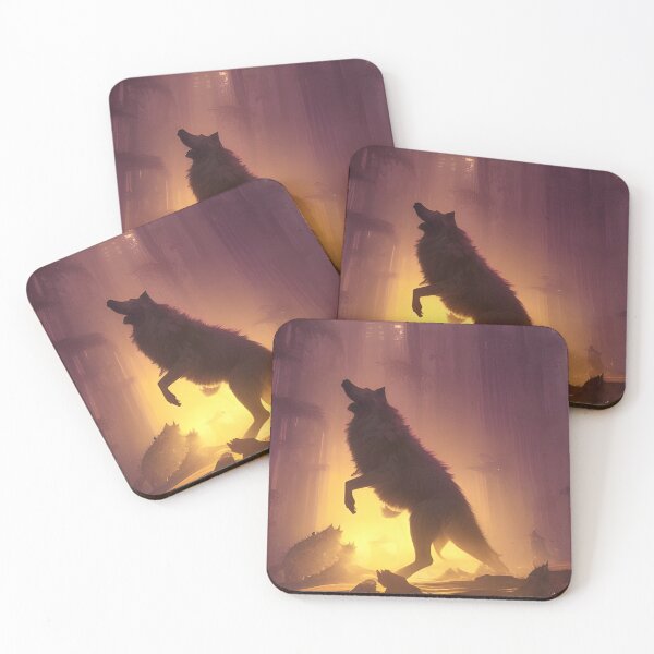 Item preview, Lone wolf in the forest designed and sold by brandway.