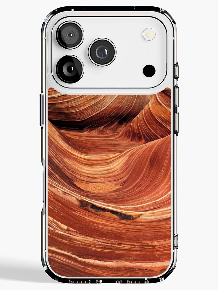 Thumbnail 1 of 5, iPhone Case, The Wave designed and sold by The Studio Red.