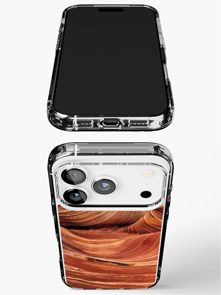 Thumbnail 3 of 5, iPhone Case, The Wave designed and sold by The Studio Red.