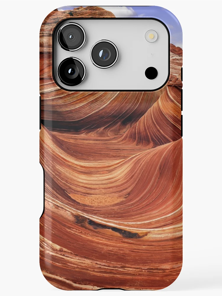 Thumbnail 1 of 4, iPhone Case, The Wave designed and sold by The Studio Red.