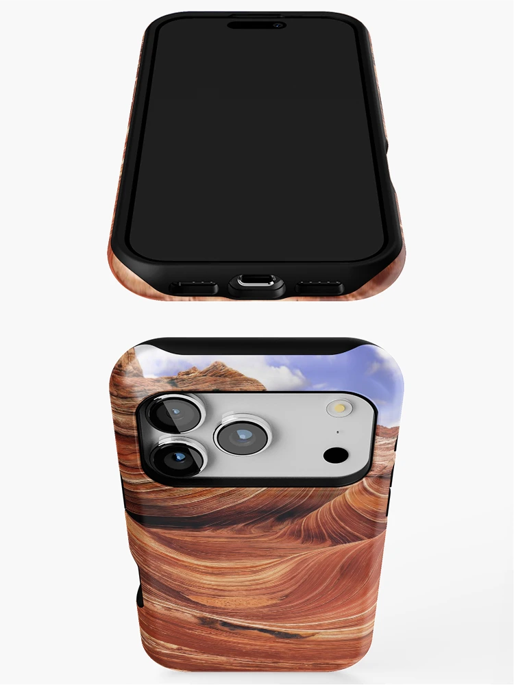 Thumbnail 3 of 4, iPhone Case, The Wave designed and sold by The Studio Red.