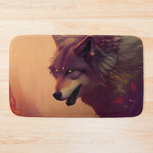 Item preview, Lone wolf portrait designed and sold by brandway.