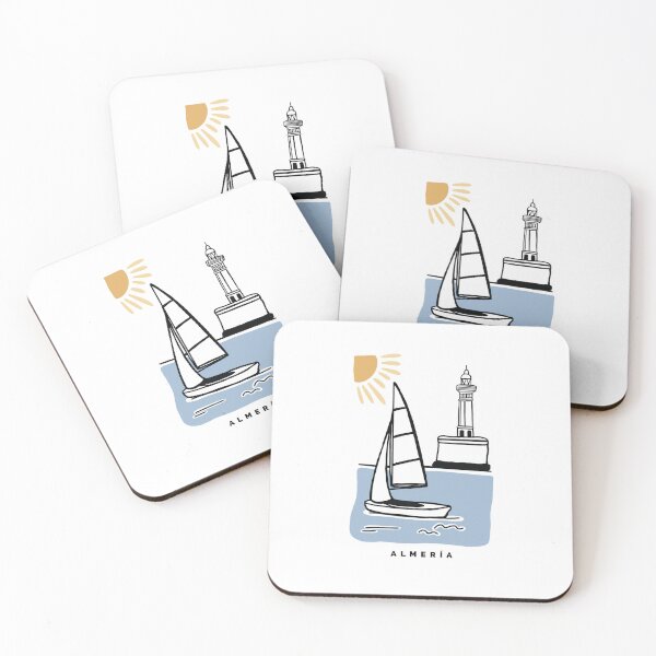 Item preview, Almeria beach Andalusía Spain boats port of almeria  designed and sold by Tropical Blood.