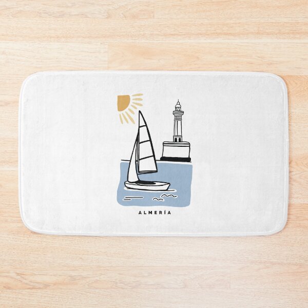 Item preview, Almeria beach Andalusía Spain boats port of almeria  designed and sold by Tropical Blood.