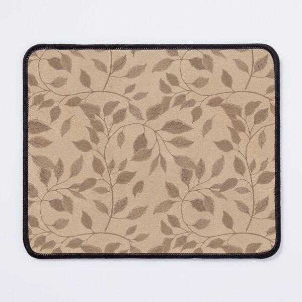 Item preview, Brown Leaves Pattern designed and sold by ItsBubbleTea.