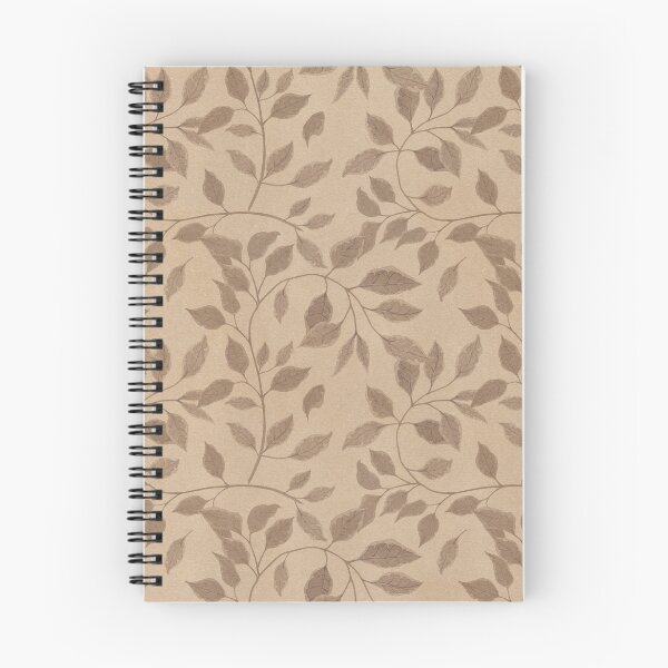 Item preview, Brown Leaves Pattern designed and sold by ItsBubbleTea.