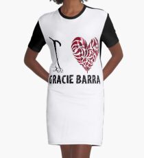 Gracie Barra T Shirt Design I Love Gracie Barra Graphic T-Shirt Dress