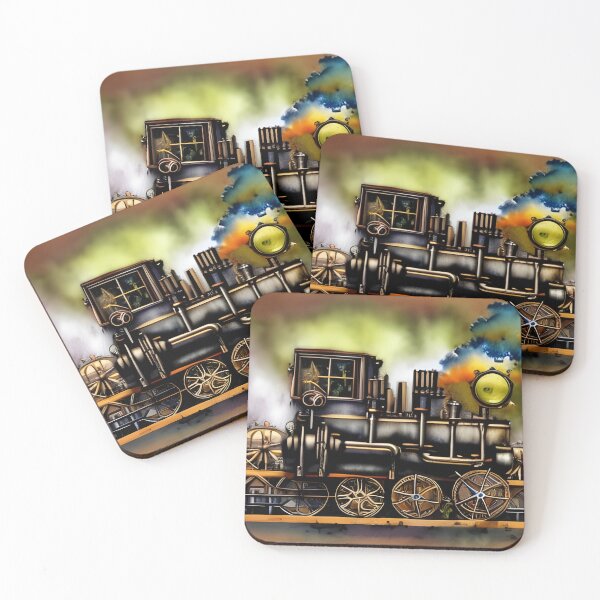 Item preview, Steampunk watercolor art designed and sold by brandway.