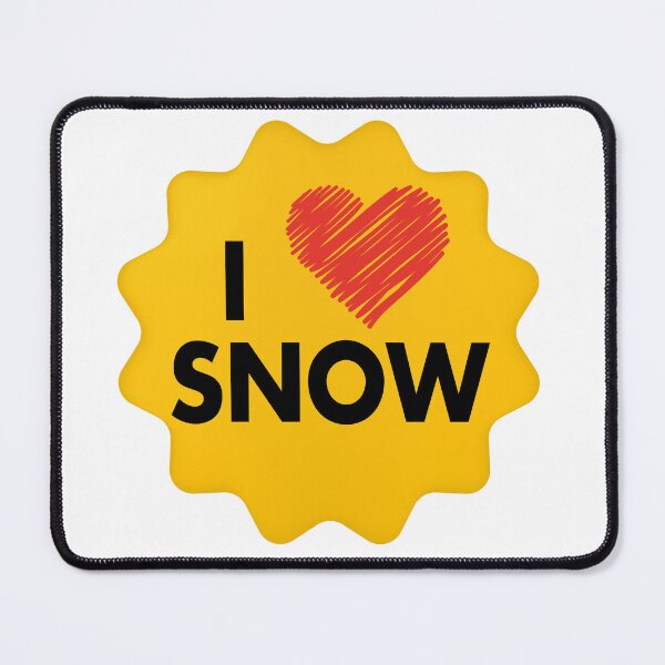 Item preview, I Love Snow designed and sold by Mannoucha ⭐⭐⭐⭐⭐ ( 1,978 reviews ).