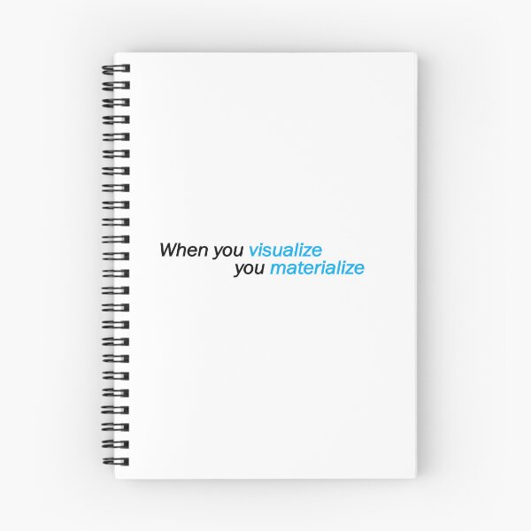 Item preview, When you visualize you materialize designed and sold by Positive Mindzet!.
