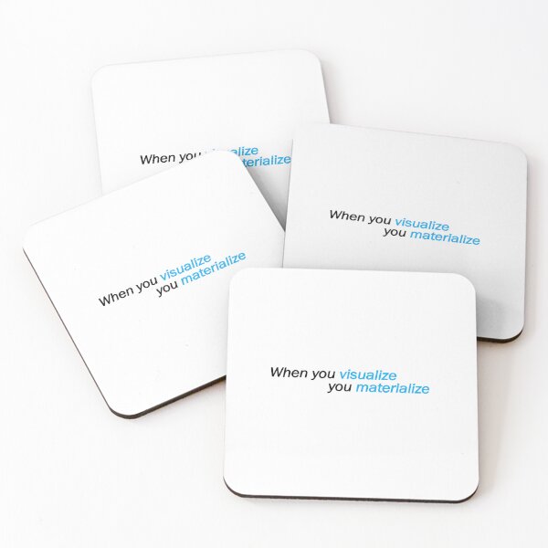Item preview, When you visualize you materialize designed and sold by Positive Mindzet!.