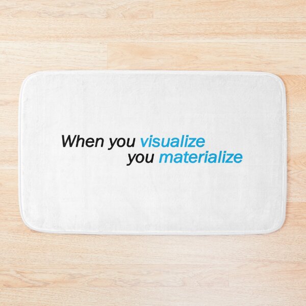 Item preview, When you visualize you materialize designed and sold by Positive Mindzet!.