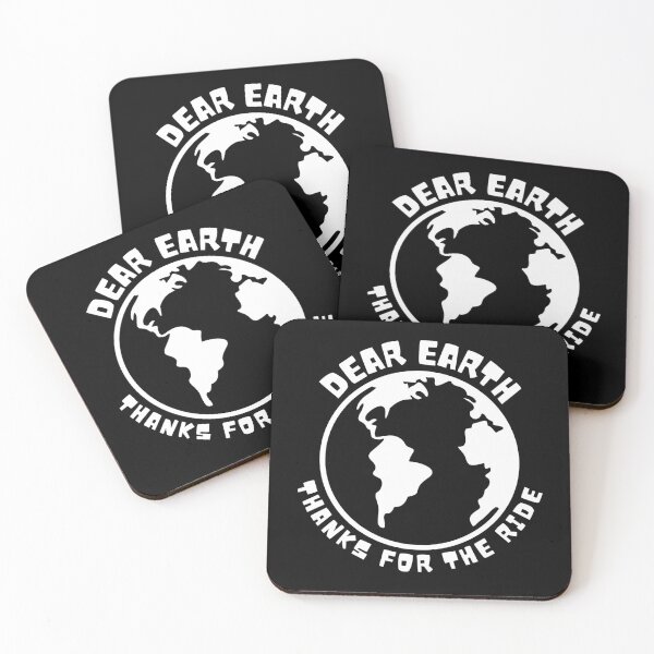 Item preview, Dear Earth Thanks For The Ride  designed and sold by MojaveTradePost.