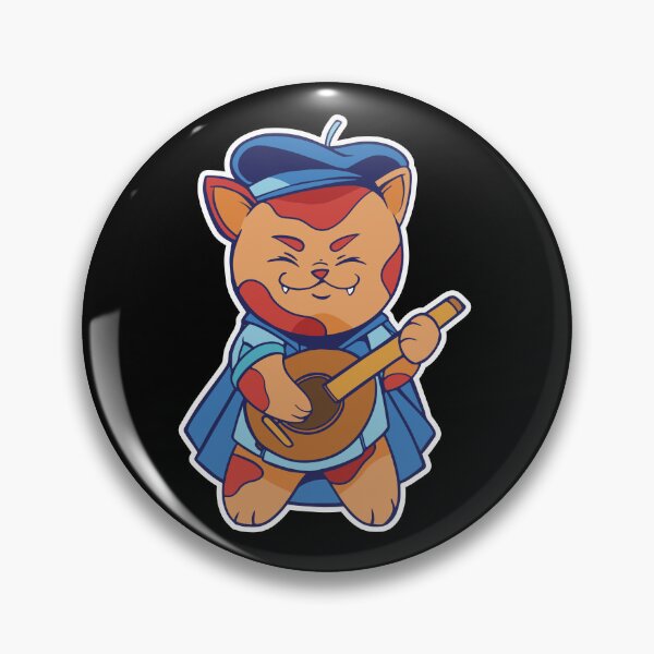 Item preview, D&D Bard Class Cat designed and sold by sunburstrpg.