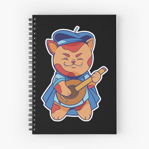 Item preview, D&D Bard Class Cat designed and sold by sunburstrpg.