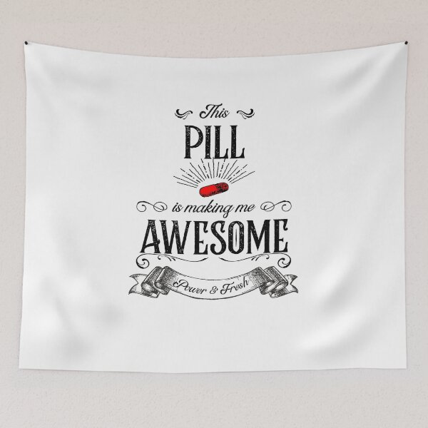 Item preview, Red Pill Vintage art designed and sold by Youmytype.