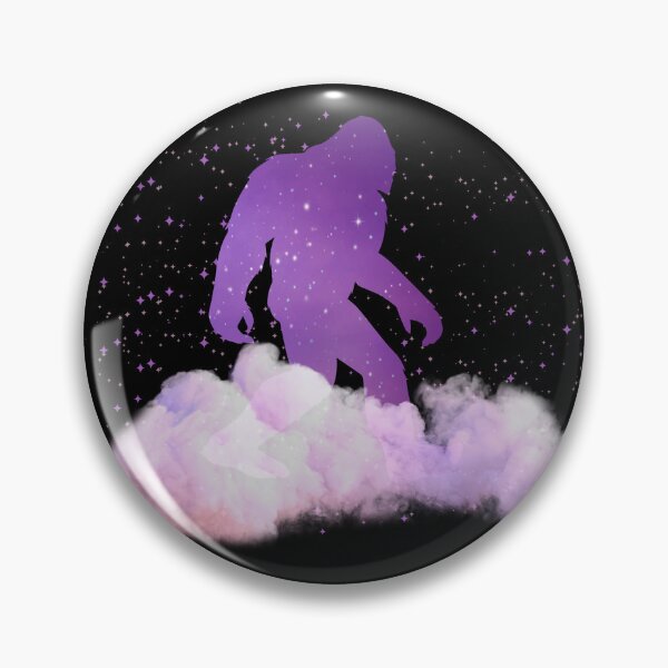 Item preview, Bigfoot Art Cute Bigfoot with Cloud And Night For Bigfoot Lover  designed and sold by Thecitiesstore.
