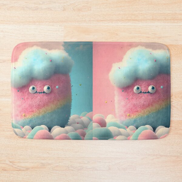 Item preview, Fluffy Monster Friend designed and sold by i-ImagineArtist.