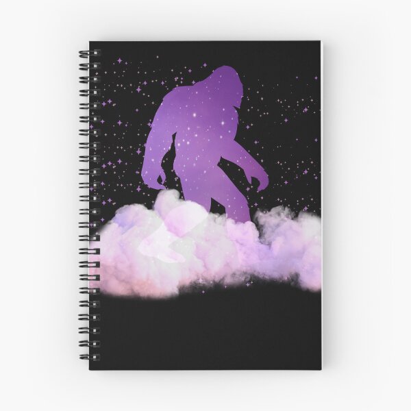 Item preview, Bigfoot Art Cute Bigfoot with Cloud And Night For Bigfoot Lover  designed and sold by Thecitiesstore.