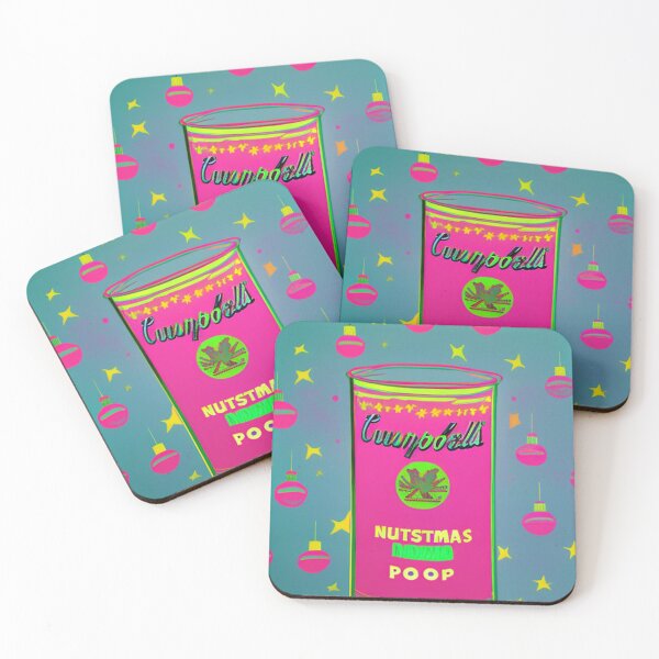 Item preview, Campbell's Nutstmas Poop Christmas Neon Soup Can designed and sold by Klickpicks.