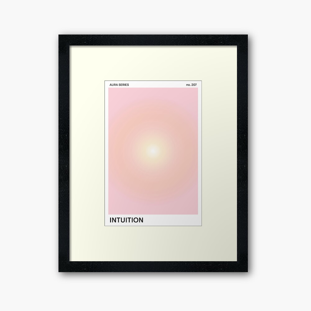 Aesthetic Aura print by Niphion