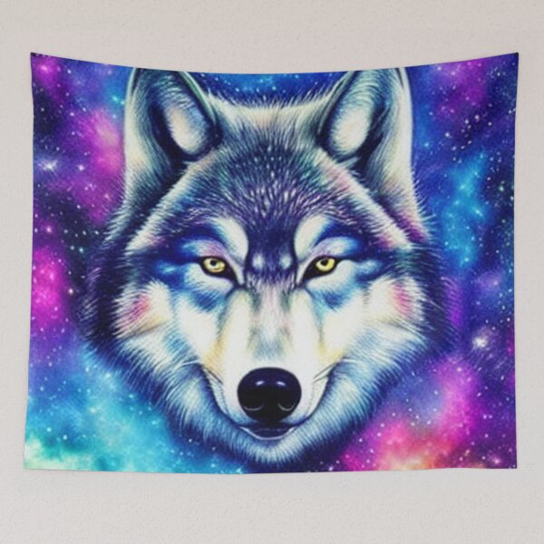 Item preview, Galaxy Wolf 6 designed and sold by MMwolfdogden.