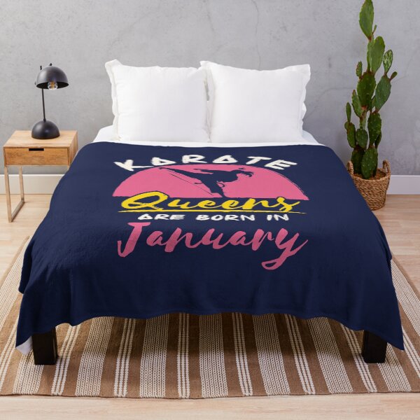 Item preview, Karate Birthday Women Queens Are Born in January designed and sold by jaygo.