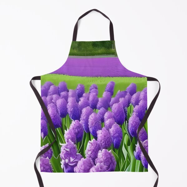 Item preview, Fields of purple flowers designed and sold by brandway.
