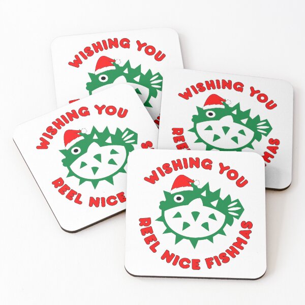 Item preview, Wishing You Reel Nice Fishmas  | Funny Wishes Meme Quote designed and sold by AllYuNeed.